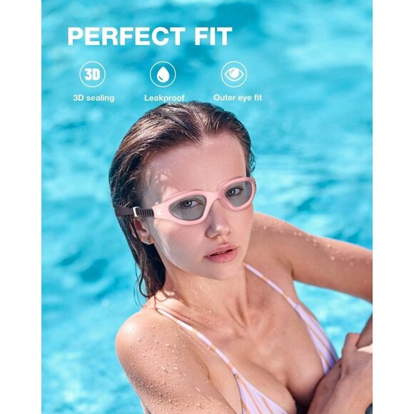 G1 SE Anti-Fog Swim Goggles for Adult Men & Women - Clear Vision Design - Picture 3 of 8